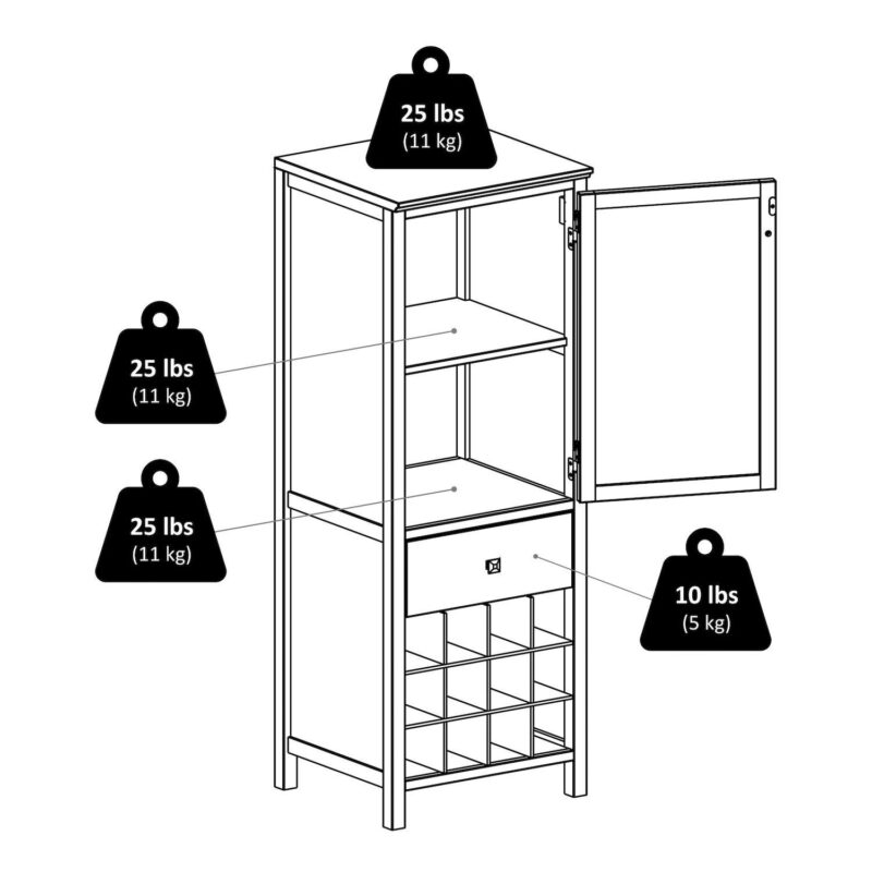 Winsome Brooke Jelly Cupboard - Image 9