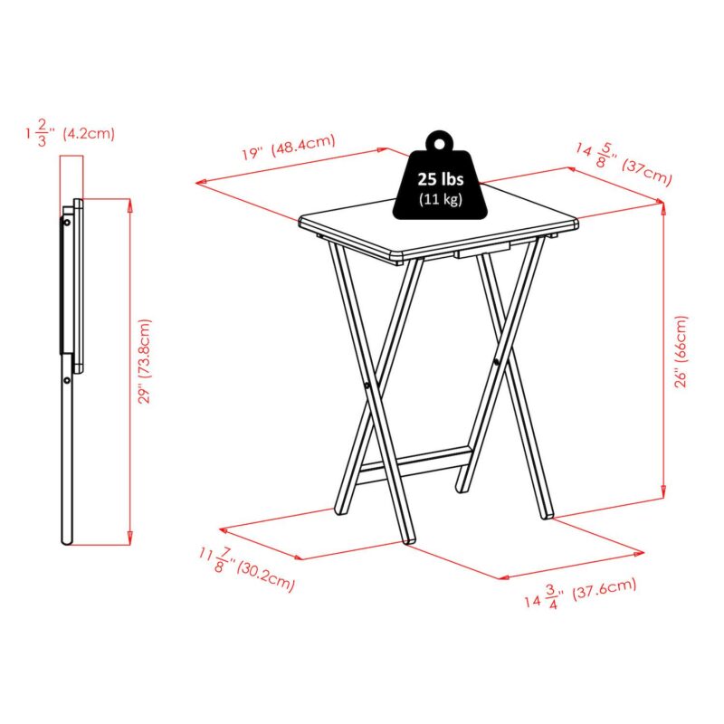 Winsome Sophia 5-Piece Snack Tray Set - Image 10