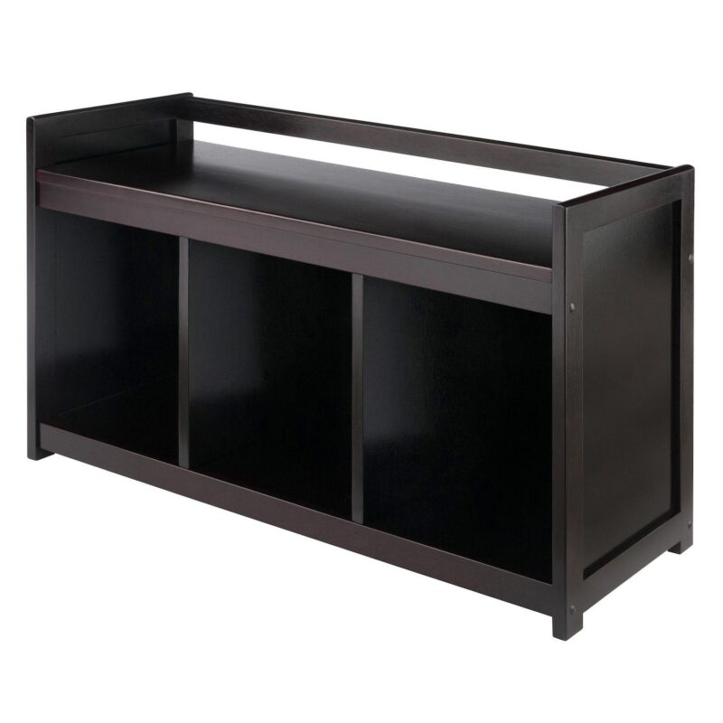 Winsome Wood Addison 4-piece Storage Bench and 3 Baskets Set - Image 14