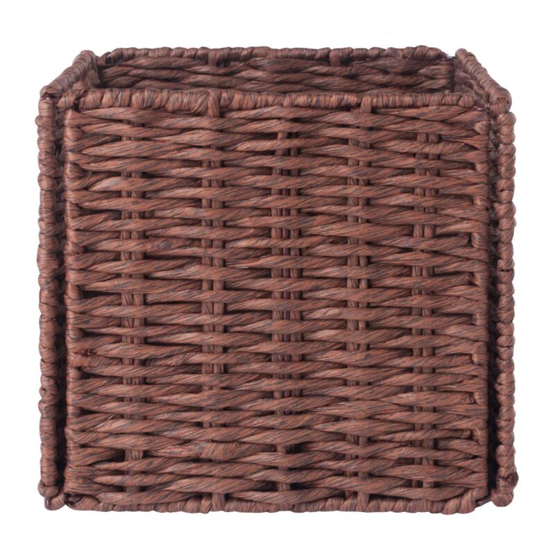 Winsome Wood Milan 6-piece Shelf and 5 Foldable Baskets Set - Image 6