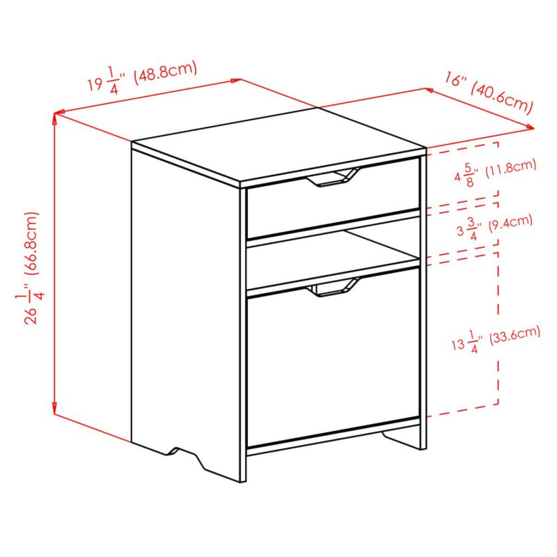 Winsome Wood Nova Storage Cabinet - Image 9