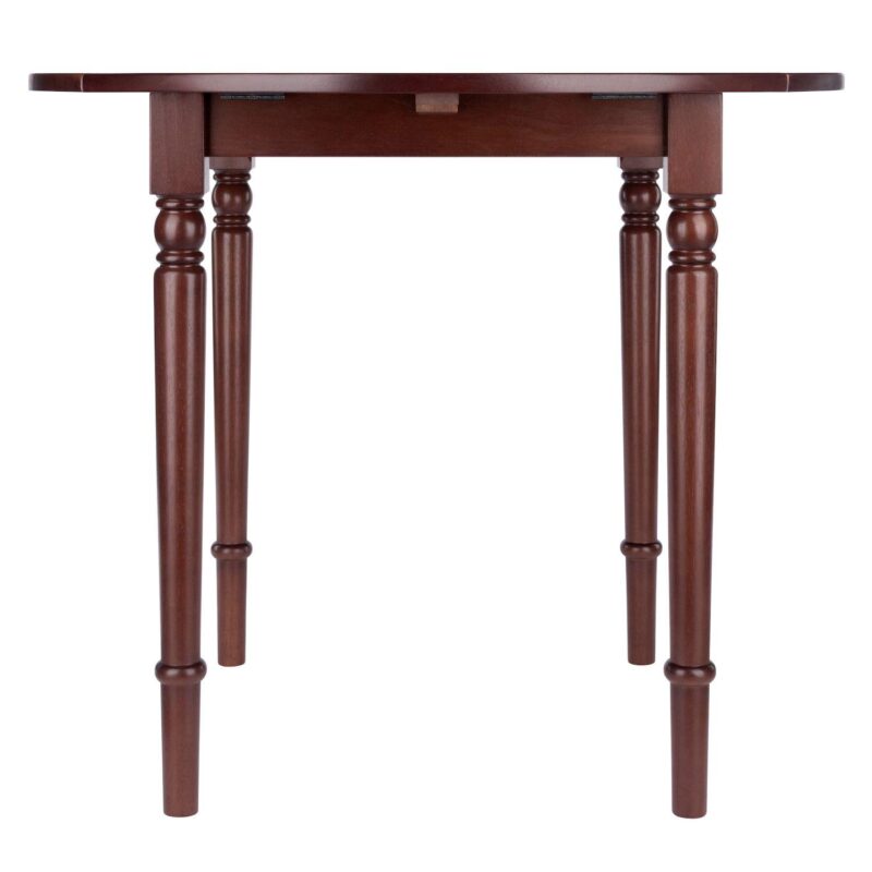 Winsome Wood Sorella Round Double Drop Leaf Dining Table - Image 5