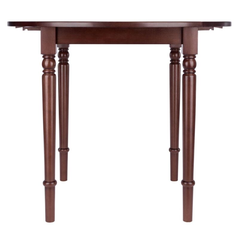 Winsome Wood Sorella Round Double Drop Leaf Dining Table - Image 7