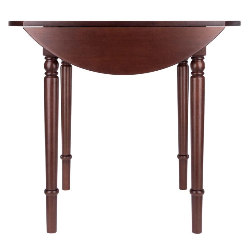 Winsome Wood Sorella Round Double Drop Leaf Dining Table - Image 6