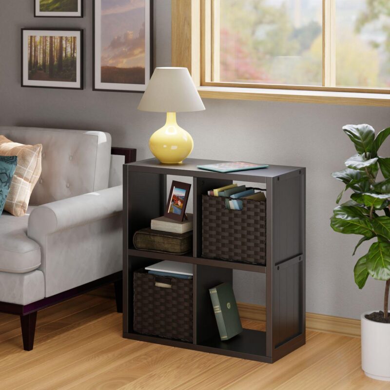 Winsome Wood Timothy 3-piece Shelf and 2 Baskets Set - Image 5
