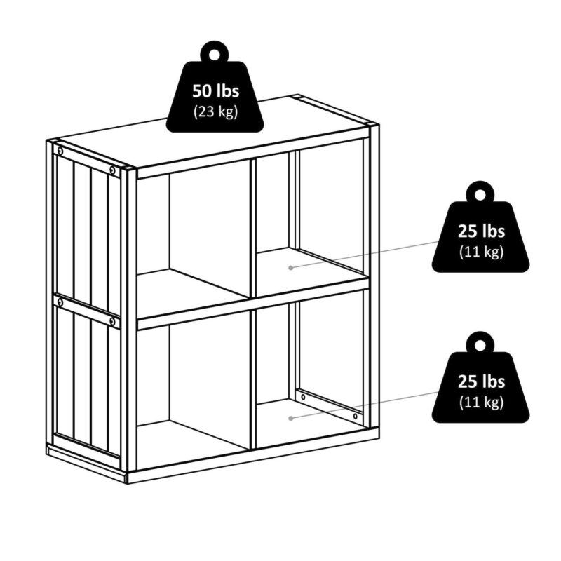 Winsome Wood Timothy 3-piece Shelf and 2 Baskets Set - Image 14