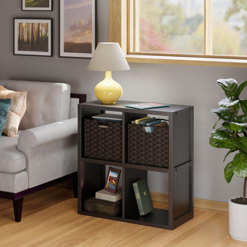 Winsome Wood Timothy 3-piece Shelf and 2 Baskets Set - Image 6
