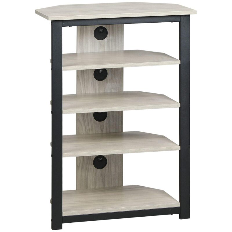 Wooden Home Entertainment Center With Storage, Living Room Storage - Image 6