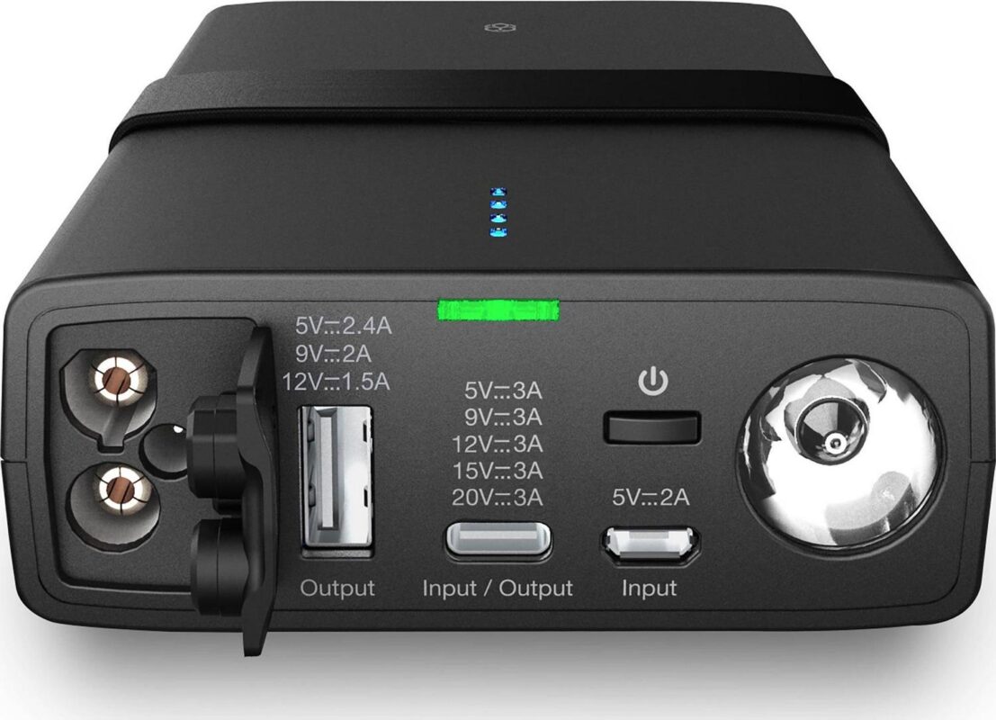 YADA Power Bank Pro, 60W USB-C, Car Battery Jump Starter, 10W Wireless Charger, 18W USB-A, 10000mAH. - Image 4