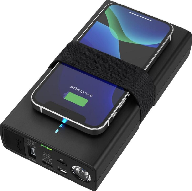 YADA Power Bank Pro, 60W USB-C, Car Battery Jump Starter, 10W Wireless Charger, 18W USB-A, 10000mAH. - Image 16
