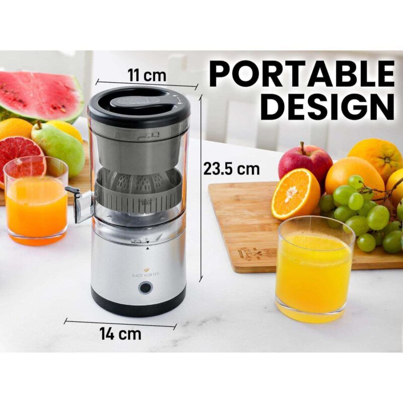 Zulay Electric Orange Juicer Squeezer - Vortex Lemon and Citrus Juicer - Image 5