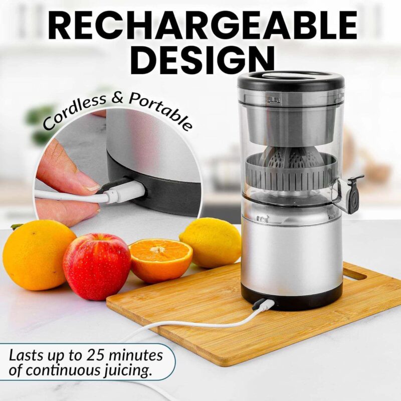 Zulay Electric Orange Juicer Squeezer - Vortex Lemon and Citrus Juicer - Image 3