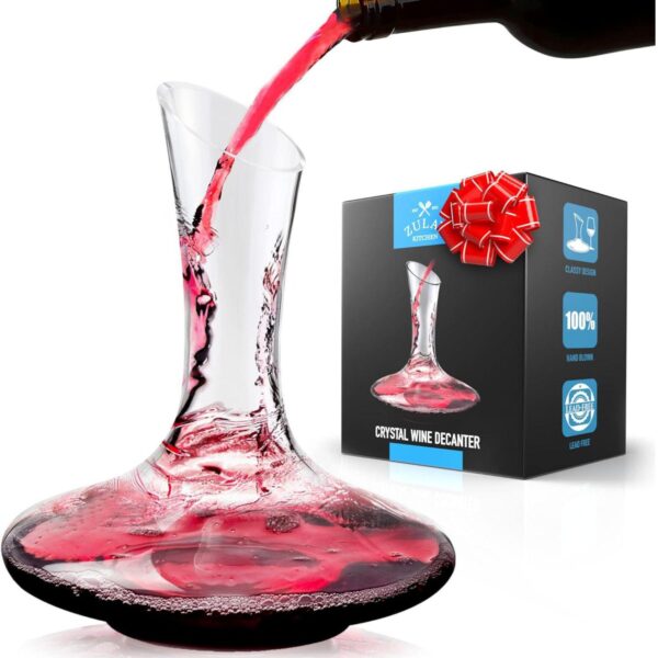 Zulay Kitchen Red Wine Decanter