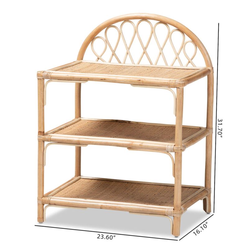 bali and pari Redell 3-Tier Display Shelf - Image 9