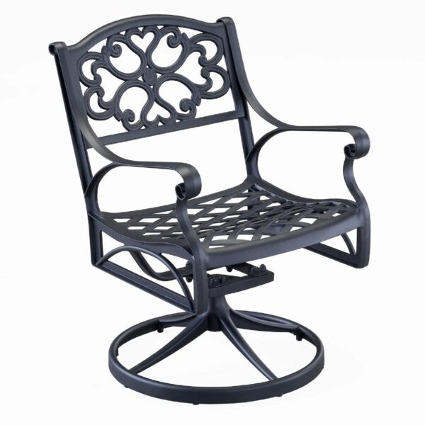 homestyles Swivel Traditional Patio Chair