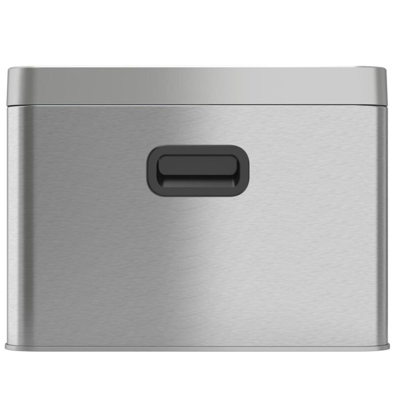 iTouchless 5.3 Gallon Open Top Trash Can and Recycle Bin Dual Compartment Combo - Image 5
