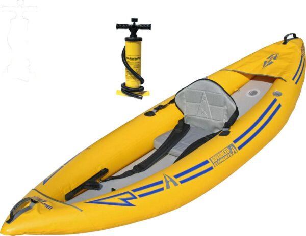 Advanced Elements Attack Pro Whitewater Kayak with Pump