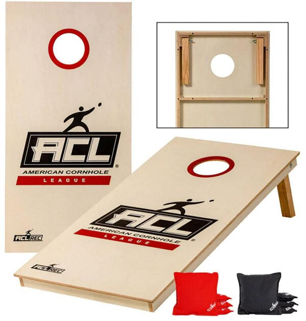 American Cornhole League ACL Rec 2' x 4' Cornhole Board with Bags