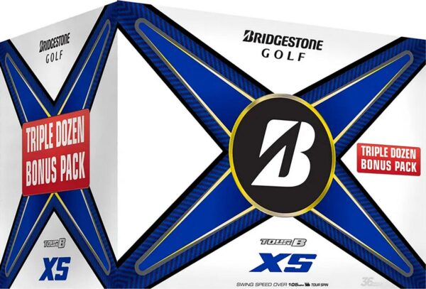 Bridgestone 2024 Tour B XS Golf Balls - 3 Dozen