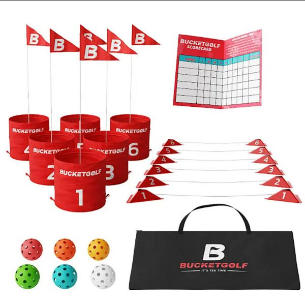 BucketGolf BucketGolf 6 Hole Golf Game Set