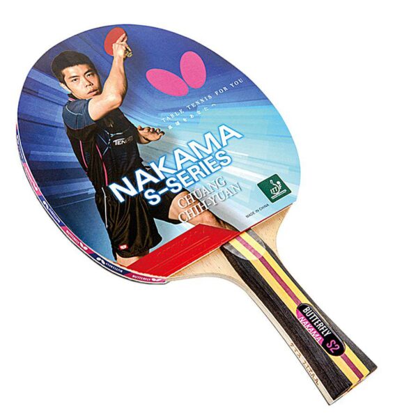 Butterfly Nakama S-2 Table Tennis Paddle