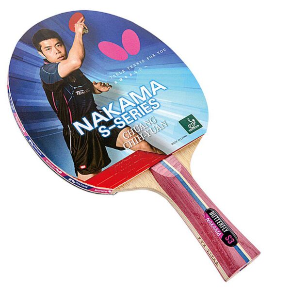 Butterfly Nakama S-3 Table Tennis Paddle