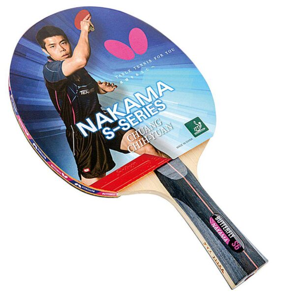 Butterfly Nakama S-6 Table Tennis Paddle