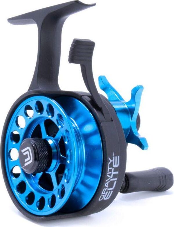 Clam Outdoors Gravity Elite Ice Fishing Reel Hybrid