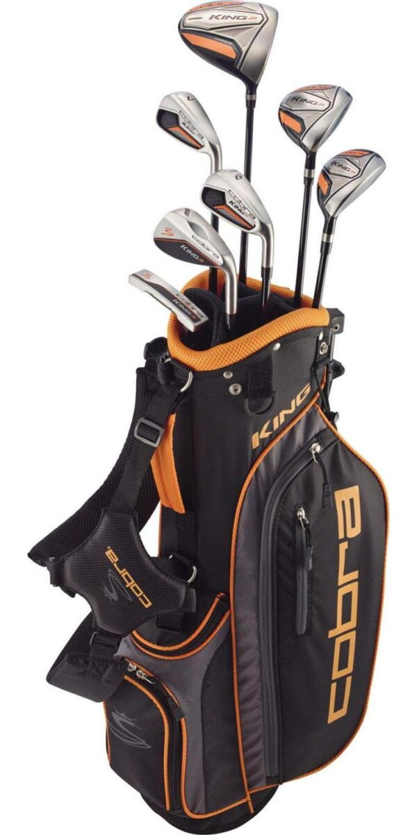 Cobra Junior 11-Piece Complete Set (Height 53  and above/Ages 9-12) - Inspired by Rickie Fowler