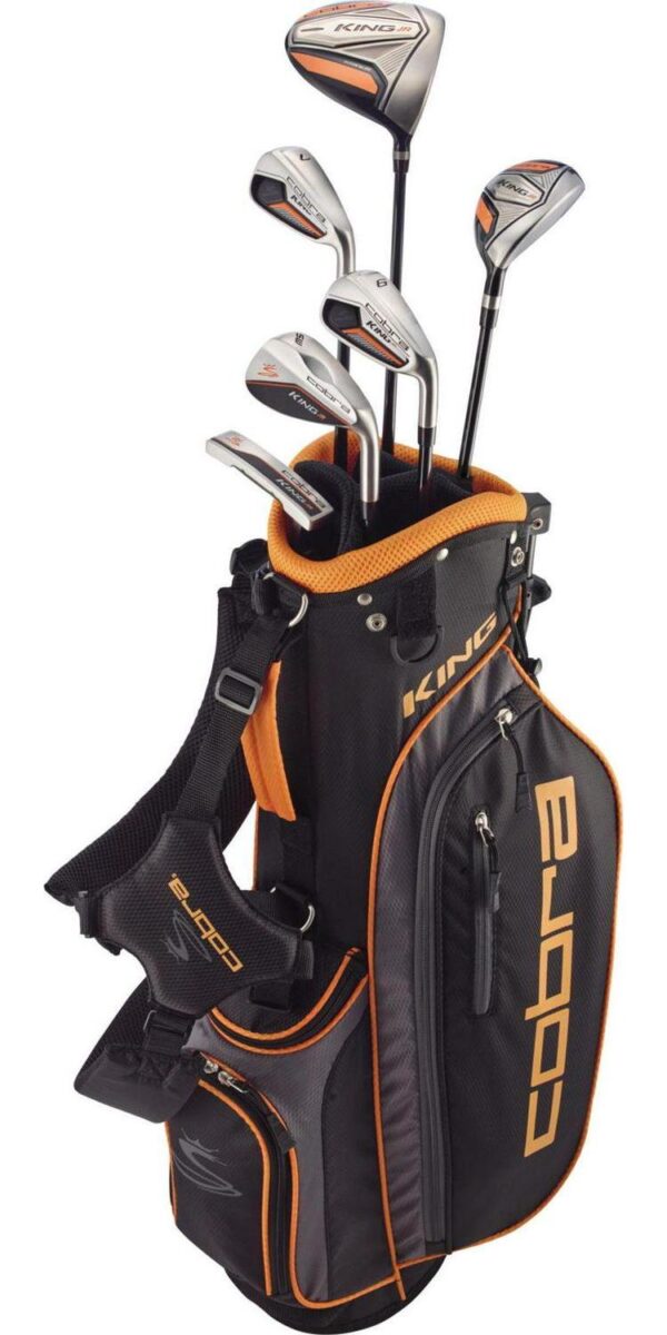 Cobra Junior 9-Piece Complete Set (Height 46 -52 /Ages 5-8) - Inspired by Rickie Fowler