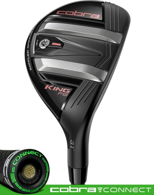 Cobra Women's KING F9 Speedback Hybrid Black/Rose Gold