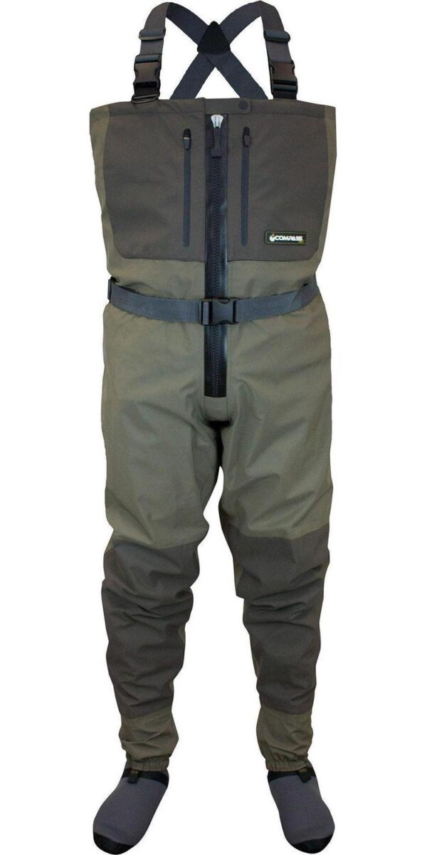 Compass 360 Deadfall-Z Zippered Stockingfoot Wader