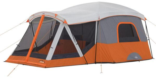 Core Equipment 11-Person Cabin Tent With Screen Room