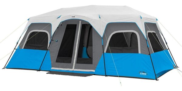 Core Equipment 12-Person Lighted Instant Cabin Tent