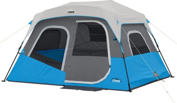 Core Equipment 6-Person Lighted Instant Cabin Tent