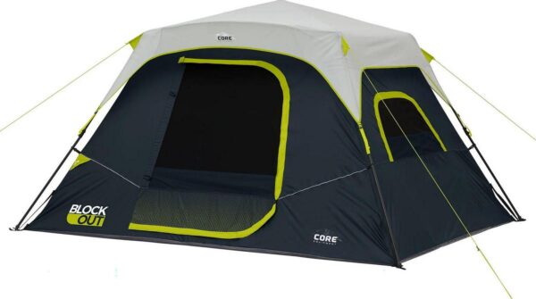 Core Equipment Instant Blockout Cabin 6 Person Tent