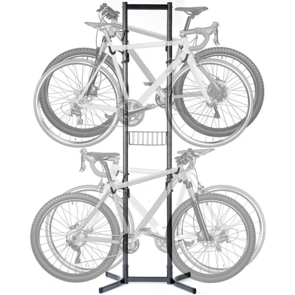 Delta Cycle 4 Bike Storage Rack w/ Basket