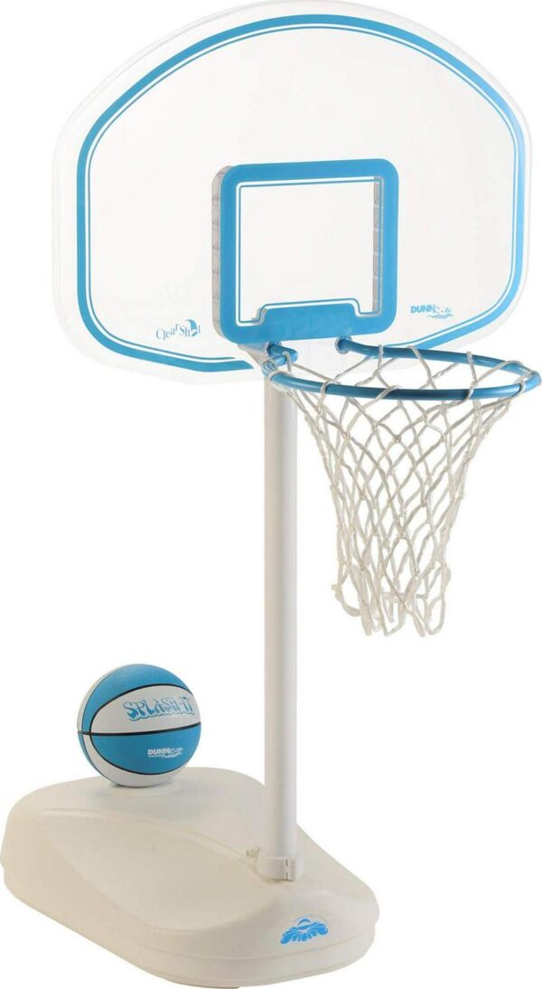 Dunn-Rite Clear Shot Pool Basketball Set