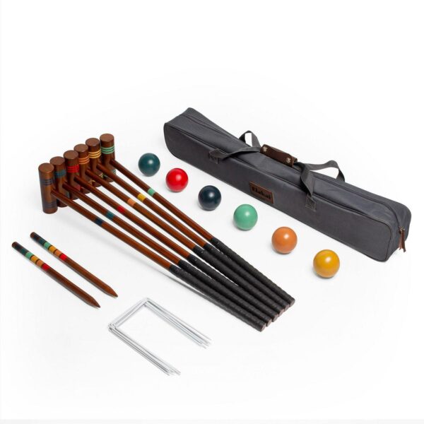 Elakai Rover 6 Piece Croquet Travel Set