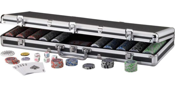 Fat Cat 500 Bling Poker Chip Set and Case