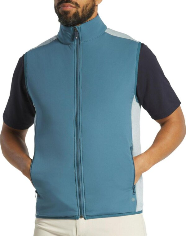 FootJoy Men's Sleeveless Full-Zip Hybrid Golf Vest