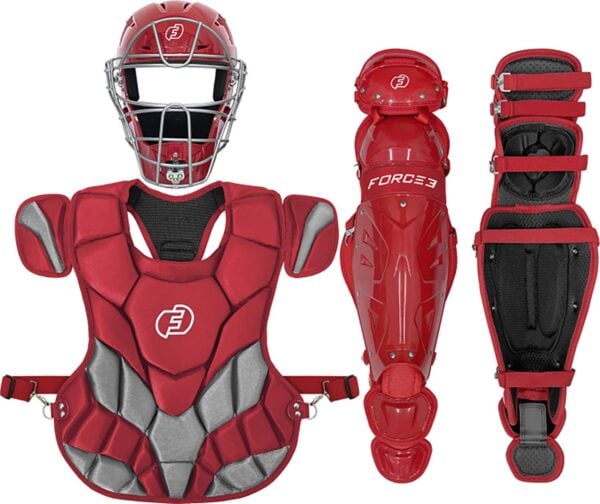 Force3 Pro Gear Adult Catcher's Set w/ Hockey Style Defender Mask