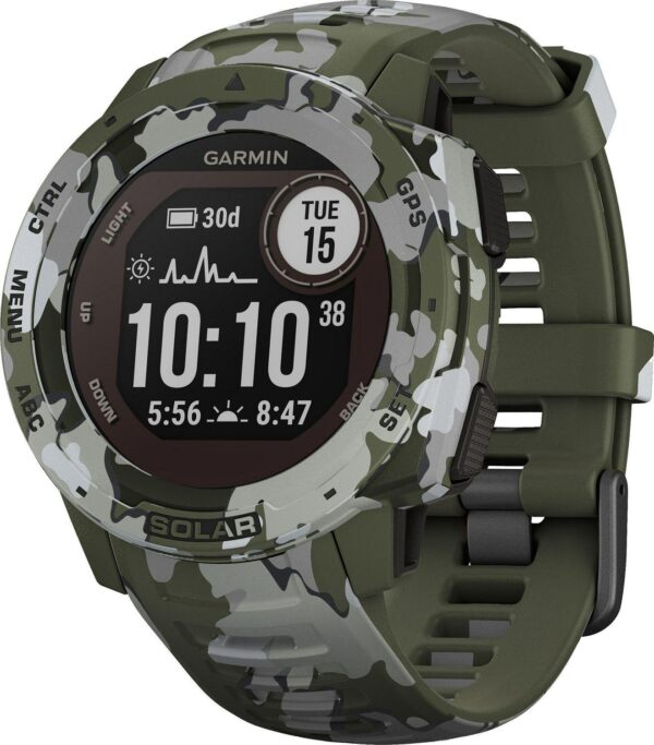 Garmin Instinct Solar Camo Smartwatch