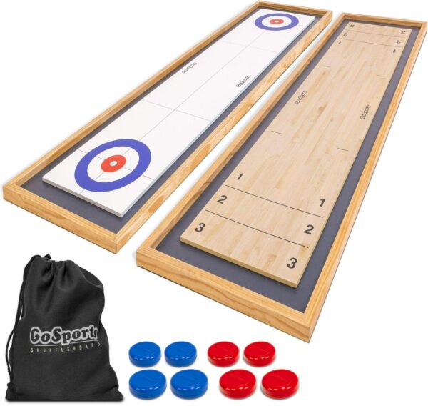 GoSports 6 Ft. 2-in-1 Shuffleboard