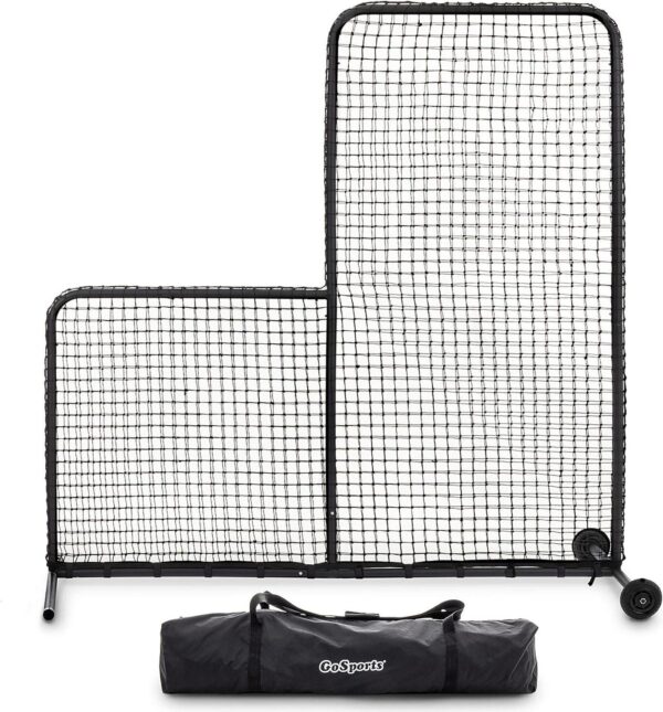 GoSports 7' x 7' L Screen Pitching Net