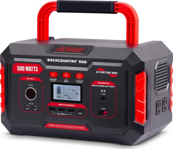 GoSports BackCountry 500 Portable Power Station