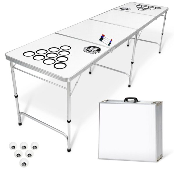 GoSports GoPong 8' Portable Dry Erase Tailgate Table