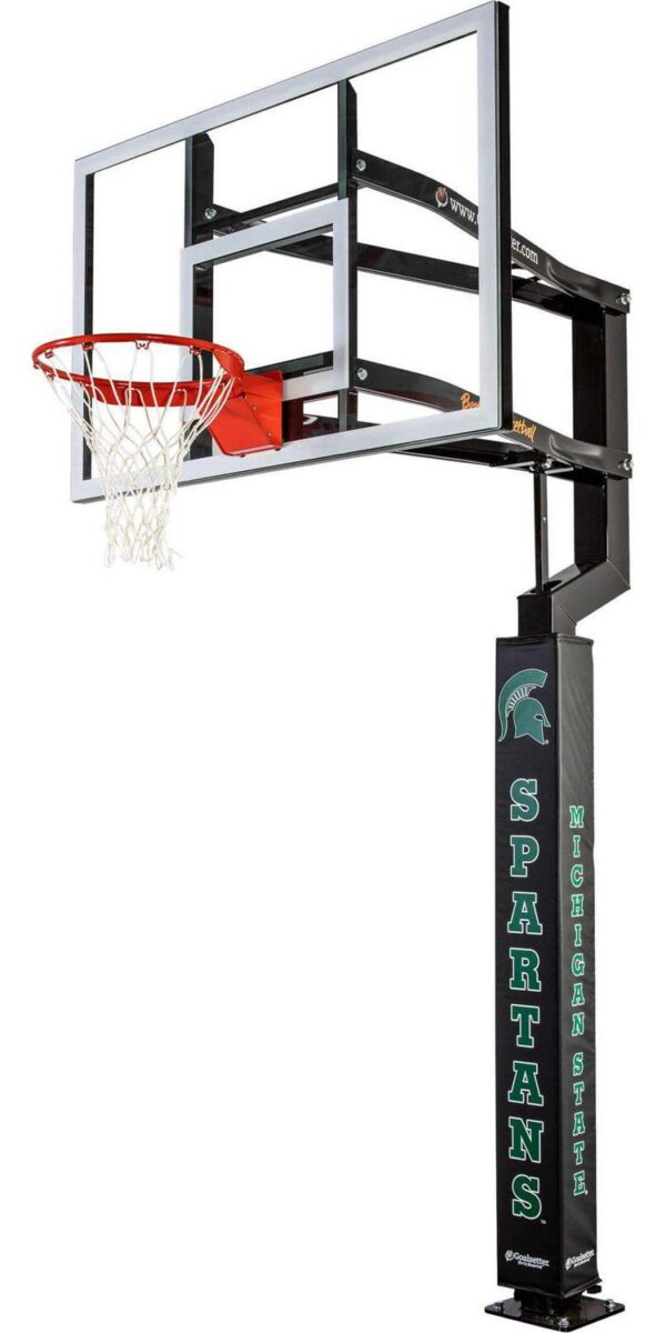 Goalsetter Michigan State Spartans Basketball Pole Pad