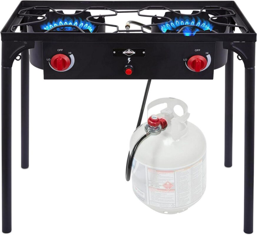 Hike Crew 2-Burner Outdoor Gas Stove