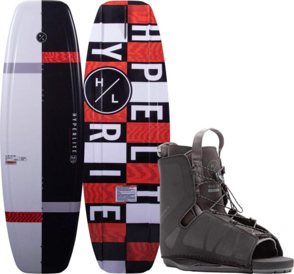 Hyperlite Motive with Frequency Wakeboard with Binding